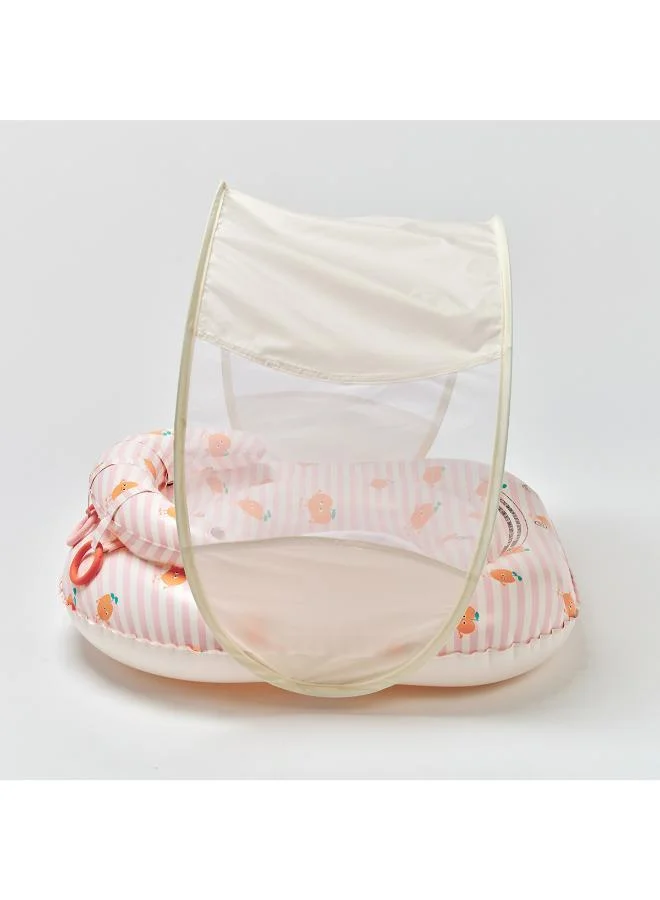 ساني لايف طوافة أطفال تفاعلية الخوخ الوردي مخطط